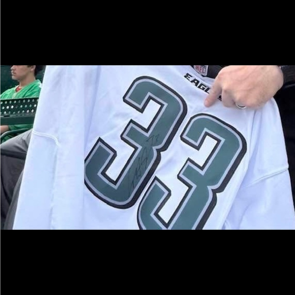 Nike Autographed Cooper DeJean Jersey